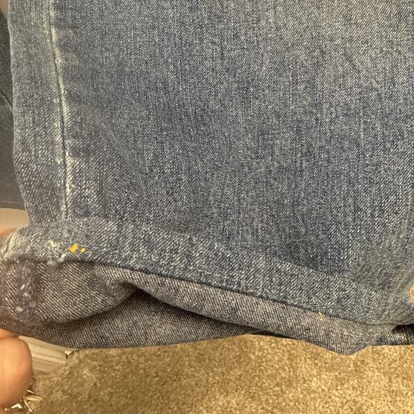 St John Sport by‎ Marie Gray Blue Denim Jeans VTG High Rise Straight Leg Size 10 - Picture 16 of 16